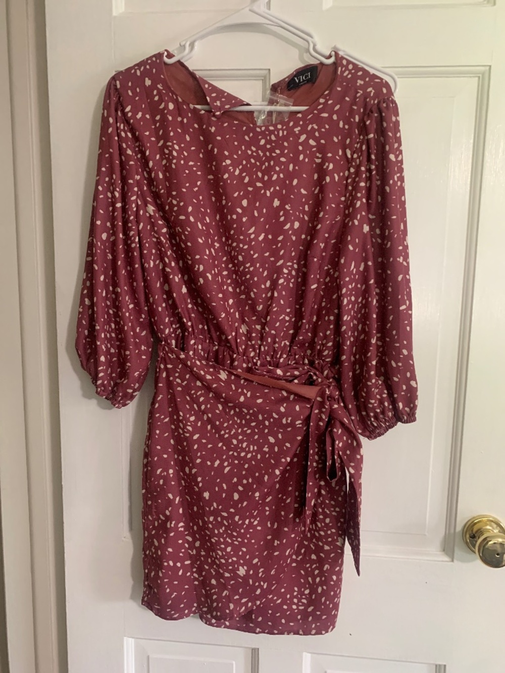 NWT Vici Poka dots dress, size medium